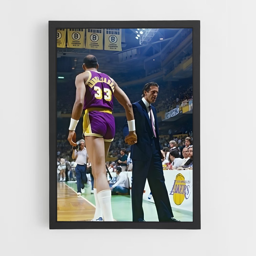 Poster Pat riley – affiche Basketball (vue 2)
